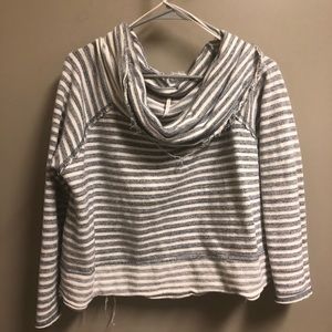 Free People Cropped Sweatshirt